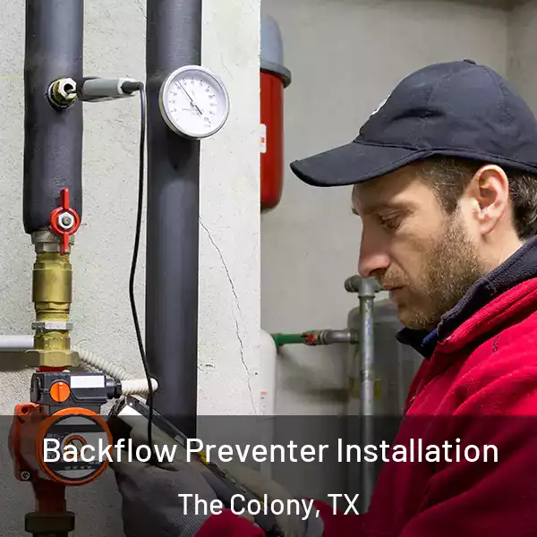  Backflow Preventer Installation The Colony, TX