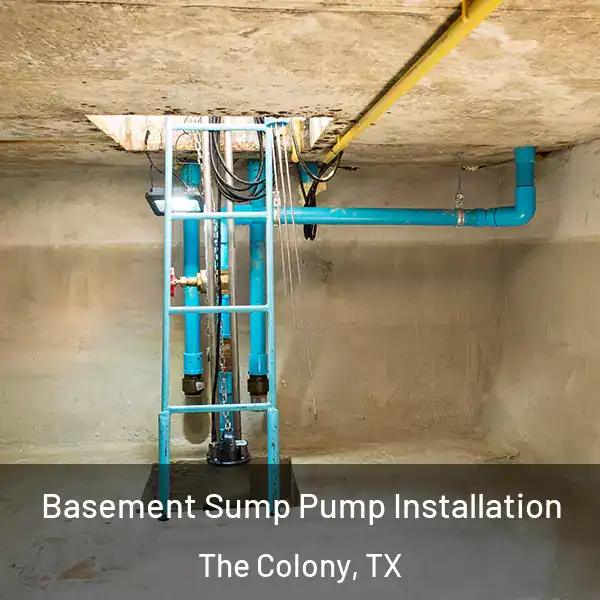  Basement Sump Pump Installation The Colony, TX