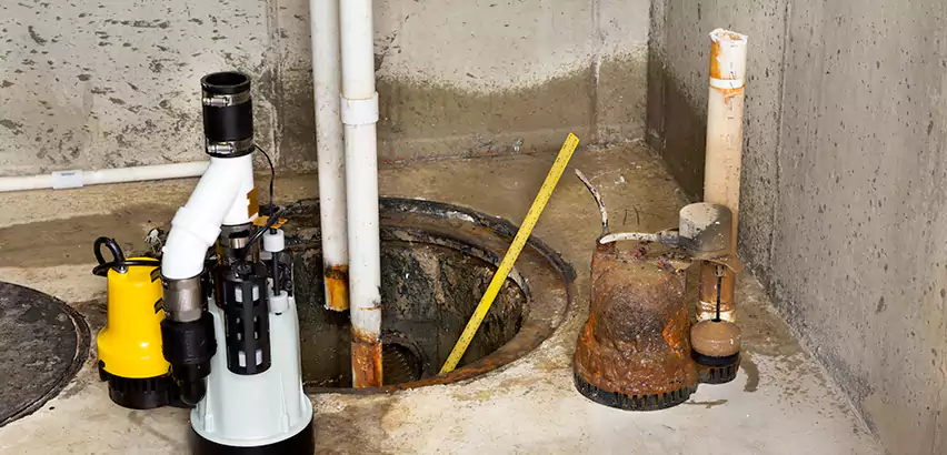 Installing Sump Pump in Finished Basement in The Colony, TX